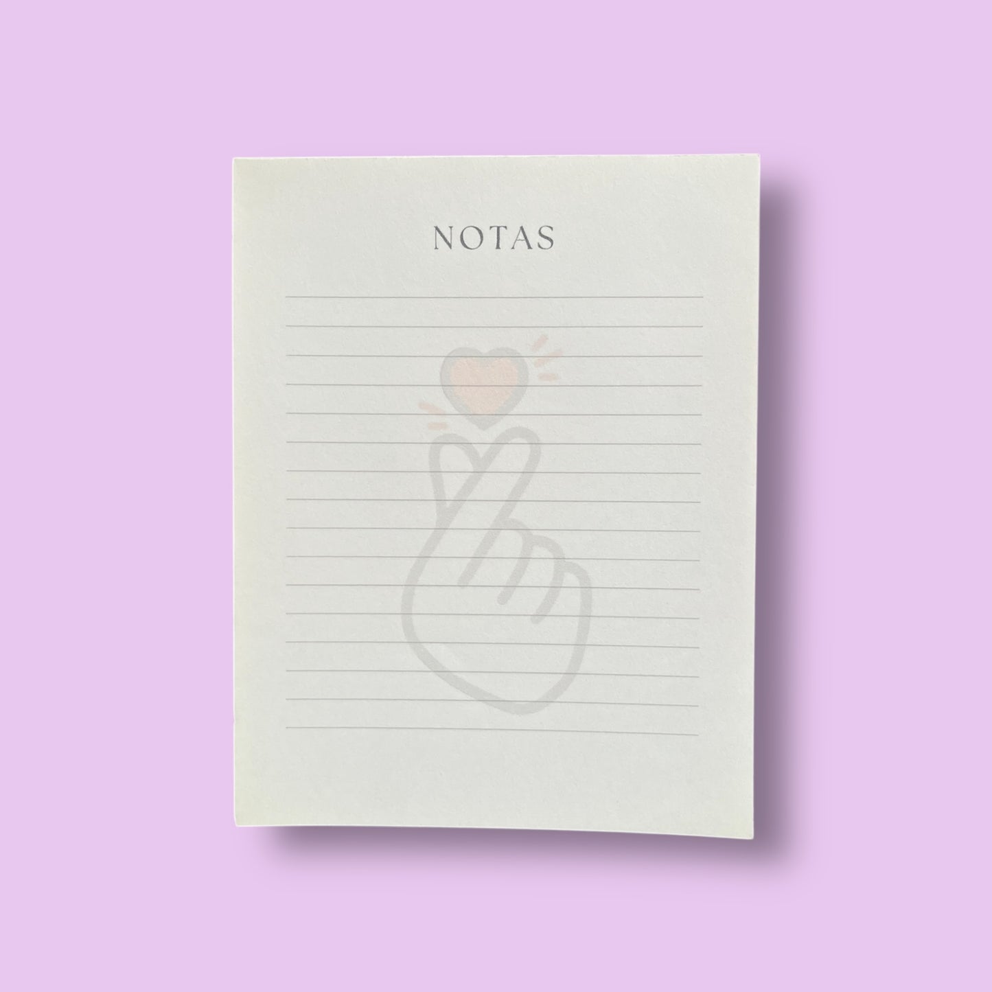 Block de notas K-pop