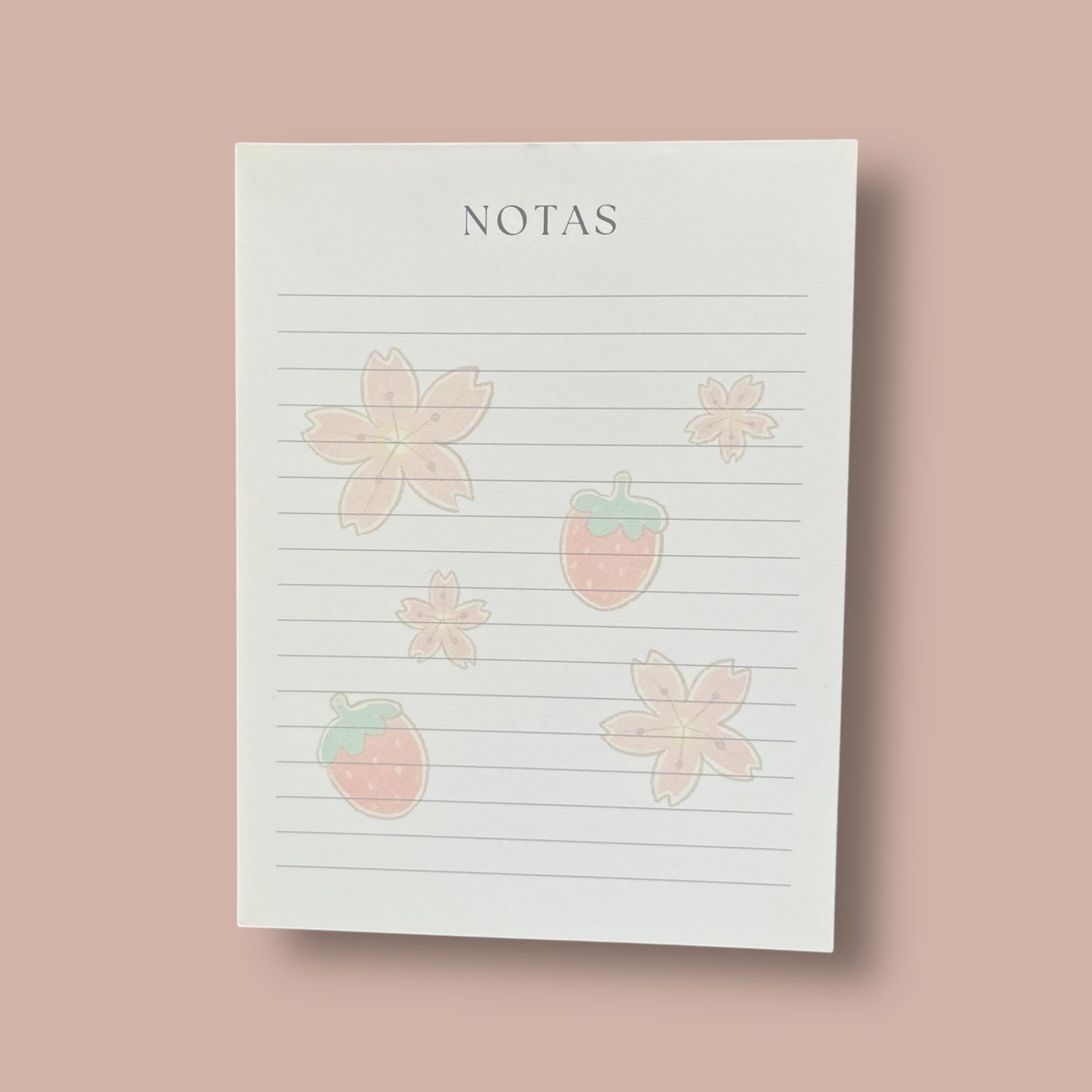 Block de notas fresita