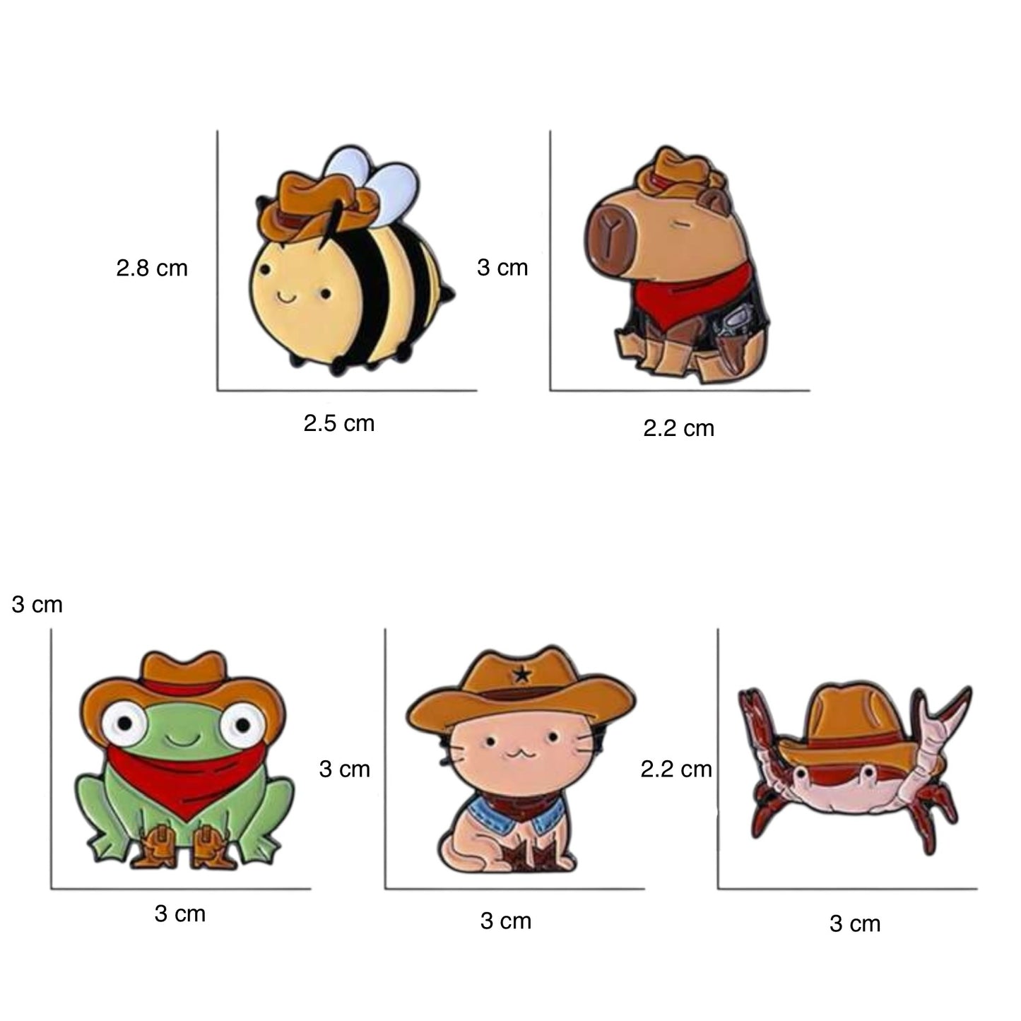 Animalitos vaqueros